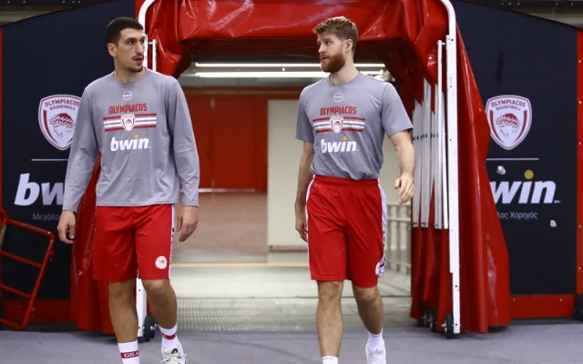 Olimpijakos će biti bez Walkupa i Larentzakisa u duplom kolu Evrolige