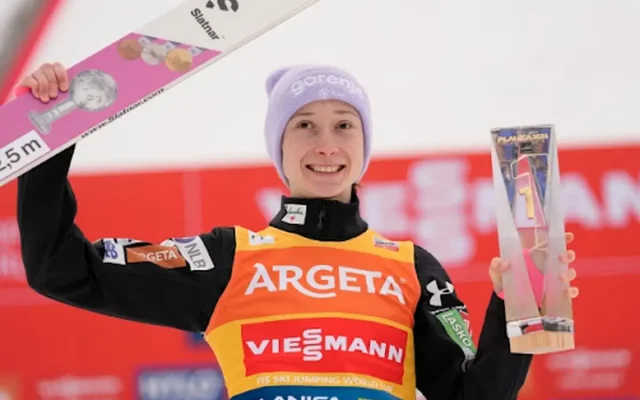 Nika Prevc pobednica prvog ženskog takmičenja u ski letovima u Planici