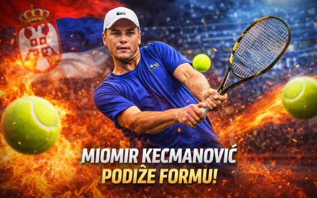 Miomir Kecmanović podiže formu — važni mečevi pred nastavak sezone