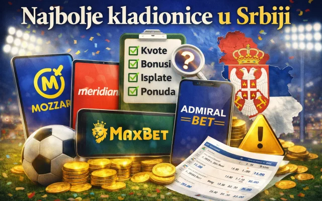 Najbolje kladionice u Srbiji – objektivna analiza (2026)