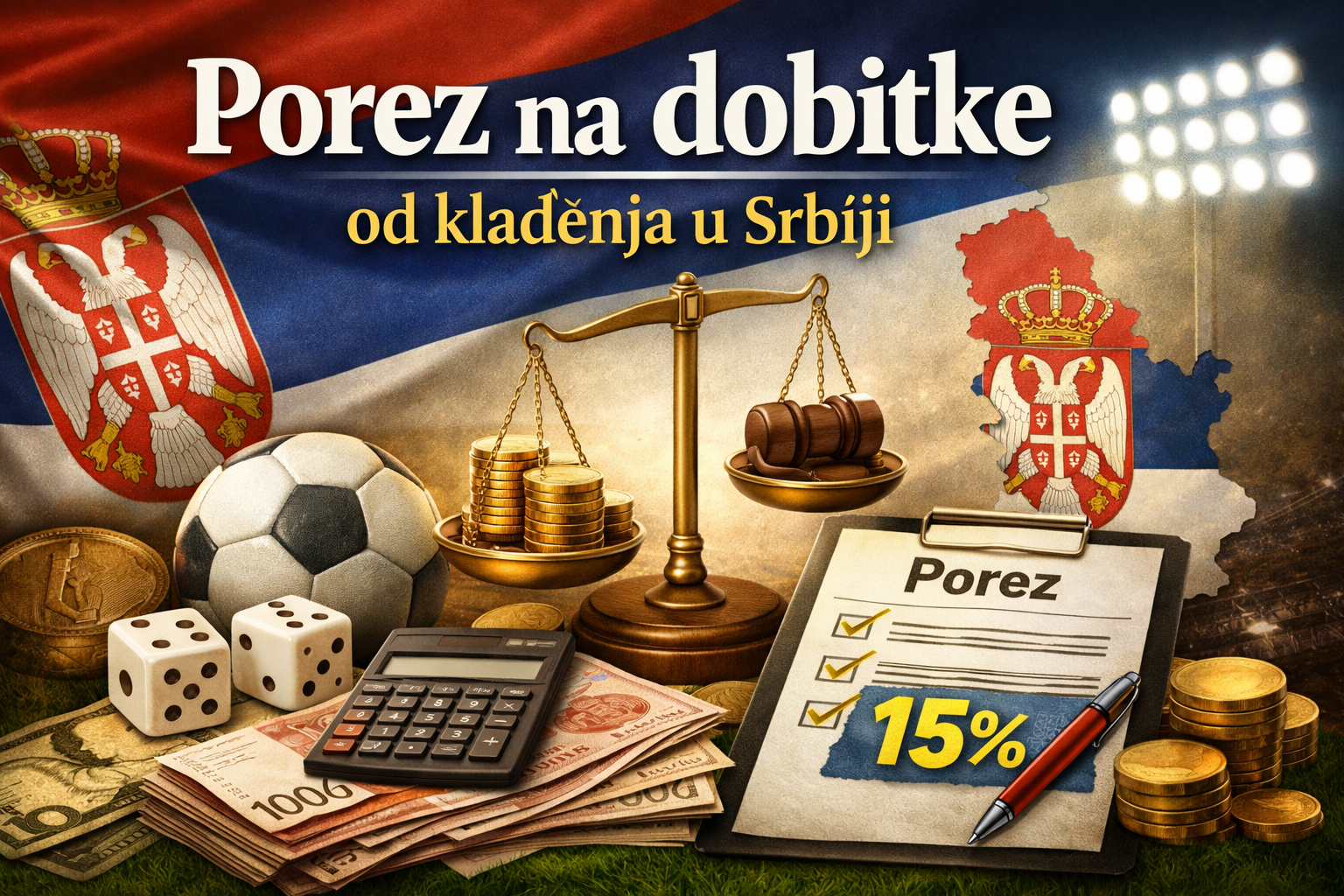 Porez na dobitke od klađenja u Srbiji – pravila, pragovi i šta igrači treba da znaju (2026)
