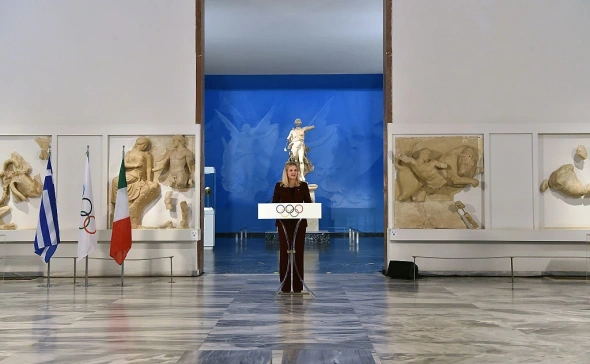 Olimpijski plamen za Igre 2026 upaljen u Grčkoj rezervnom bakljom