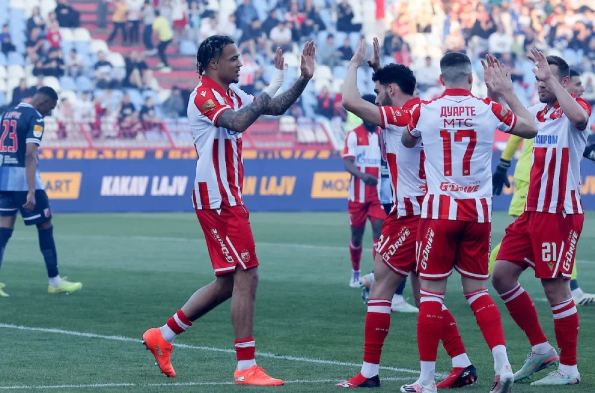 Zvezda na korak od titule već u 2. kolu plej-ofa