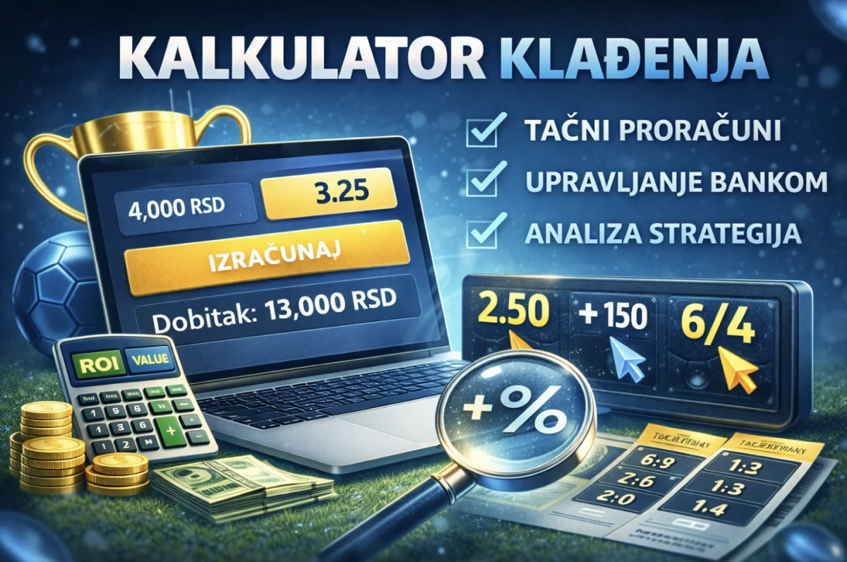Kalkulator klađenja – kako izračunati dobitak i profit u opkladama