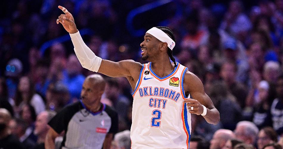 Thunder: Devet uzastopnih pobeda uz 40 poena SGA, Spersi u stopu prate (rezultati i tabela)