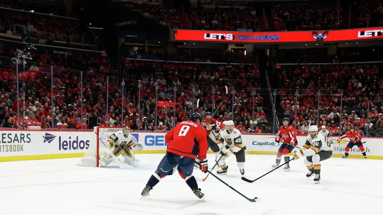 Washington pobedio Vegas, Ovechkin bez poena