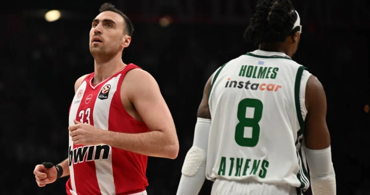 Rezultati i turnirska tabela Evrolige: Olimpijakos ponovo treći, Panatinakos – deseti