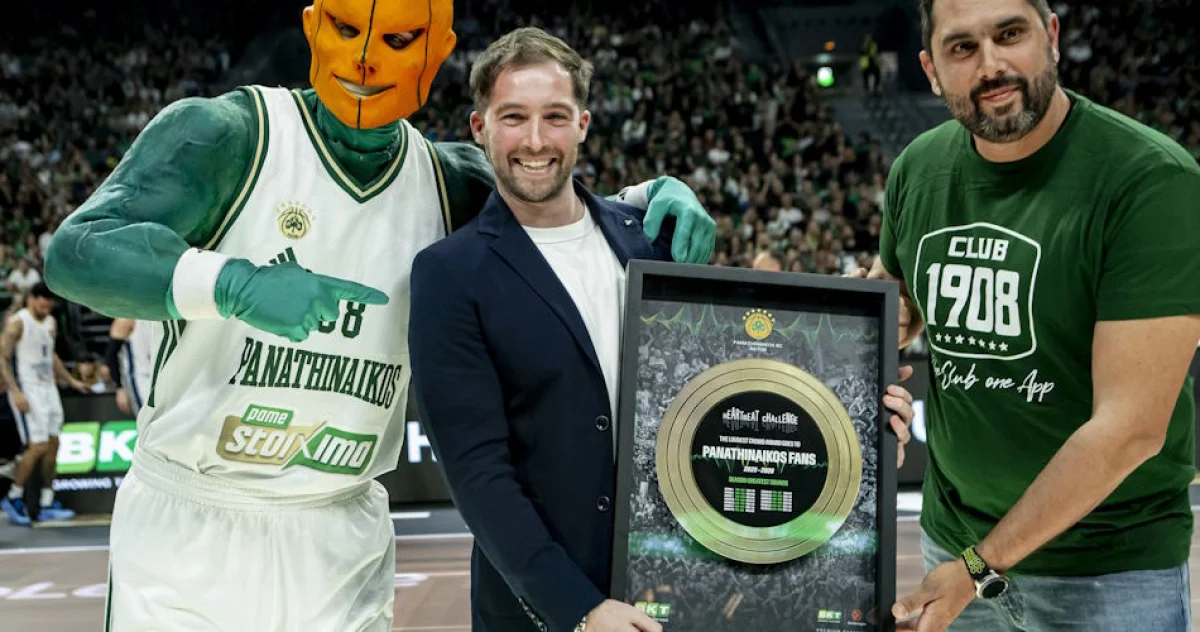 Navijači Panatinaikosa najglasniji su u Evroligi