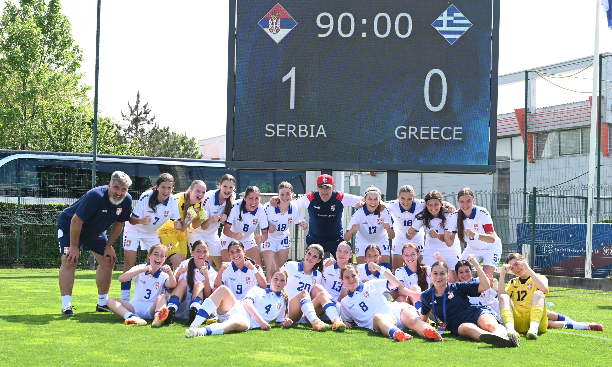 U16: Pobeda nad Grčkom na finalu UEFA turnira