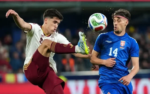 Srbija poražena od Španije u prijateljskom meču