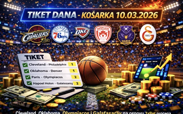 Tiket dana NBA (10.03.2026)