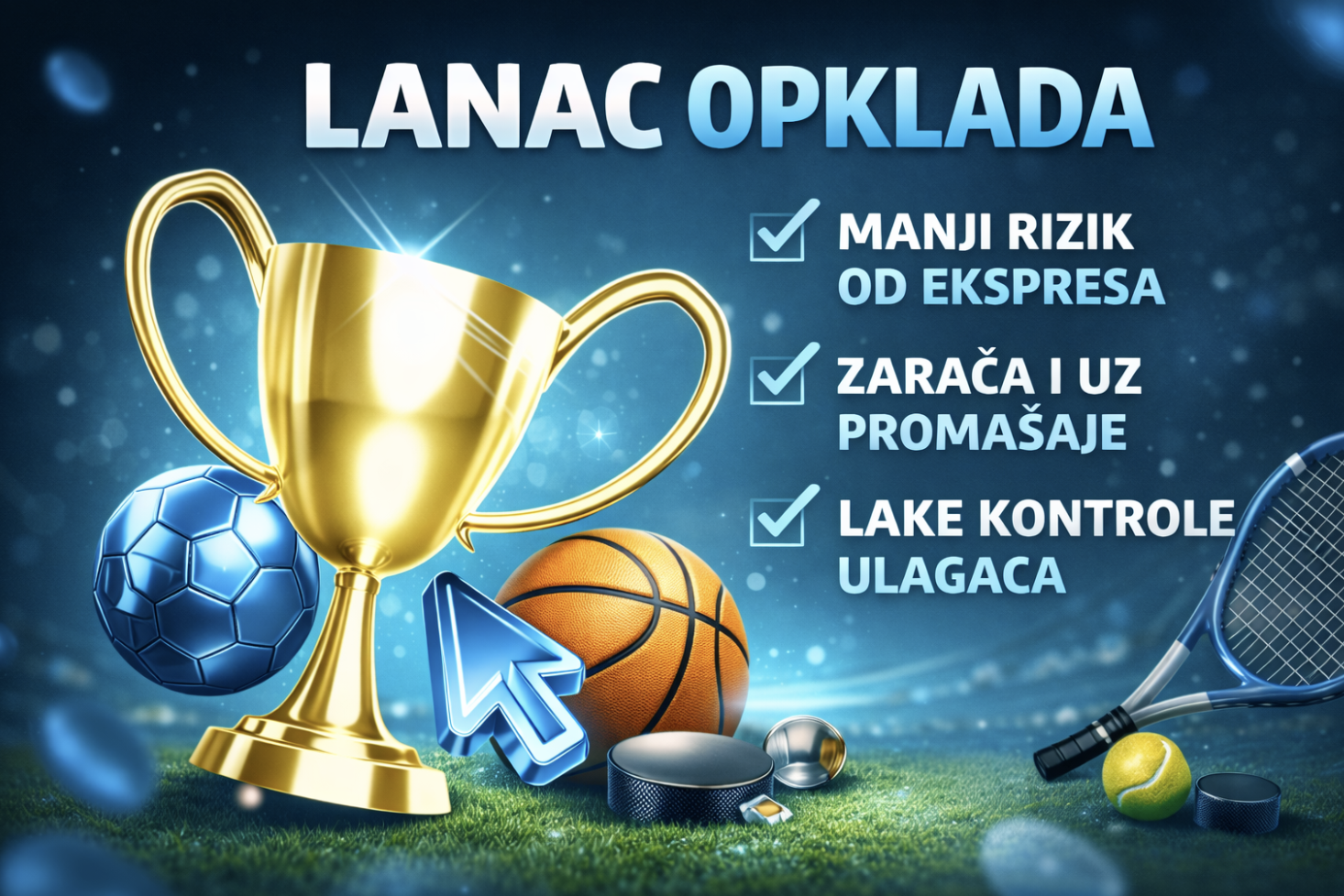 Lanac opklada – šta je chain bet i kako funkcioniše u klađenju