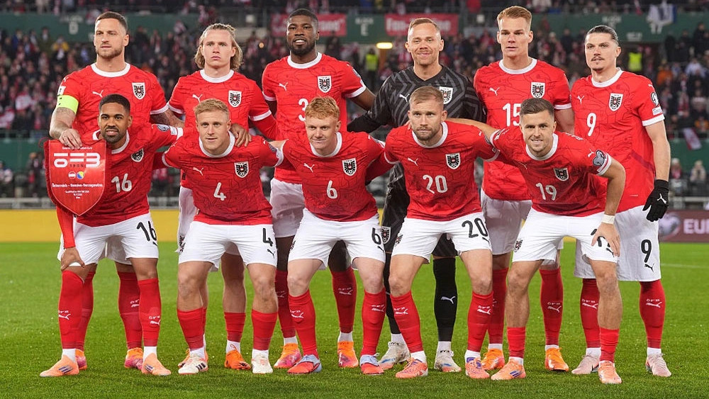 Austrija objavila sastav za Mundijal 2026