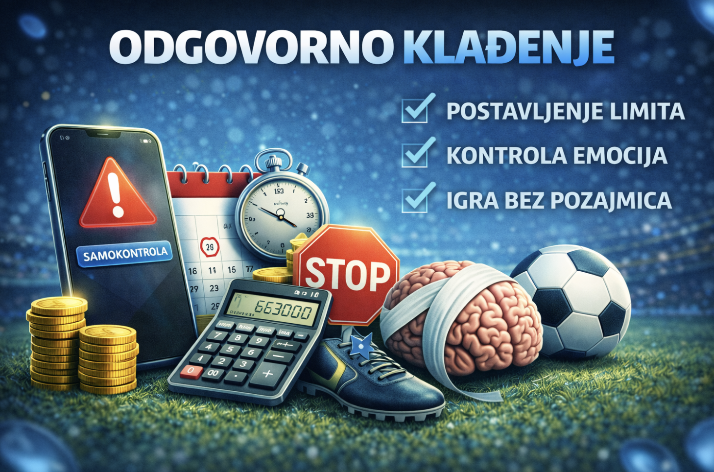 Odgovorno klađenje – kako igrati sigurno i kontrolisati rizik u sportskim opkladama