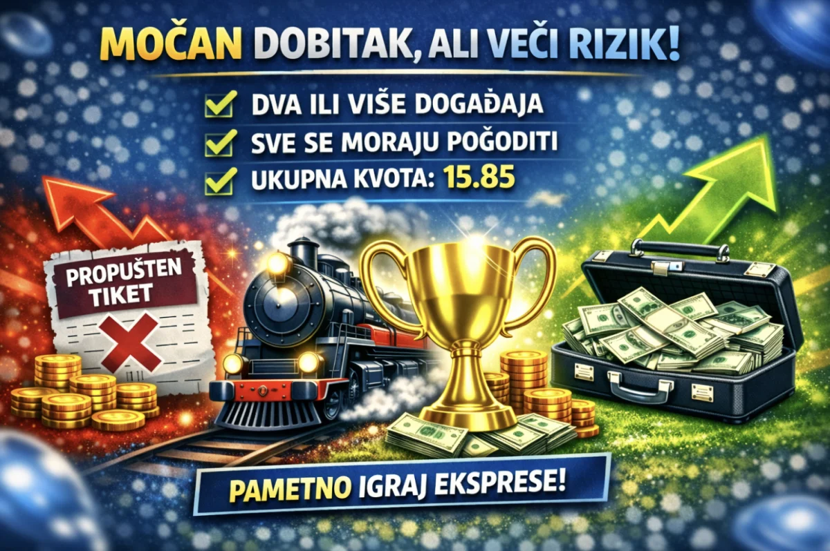 Šta je ekspres u klađenju (parovoz) – pravila, primeri i strategije