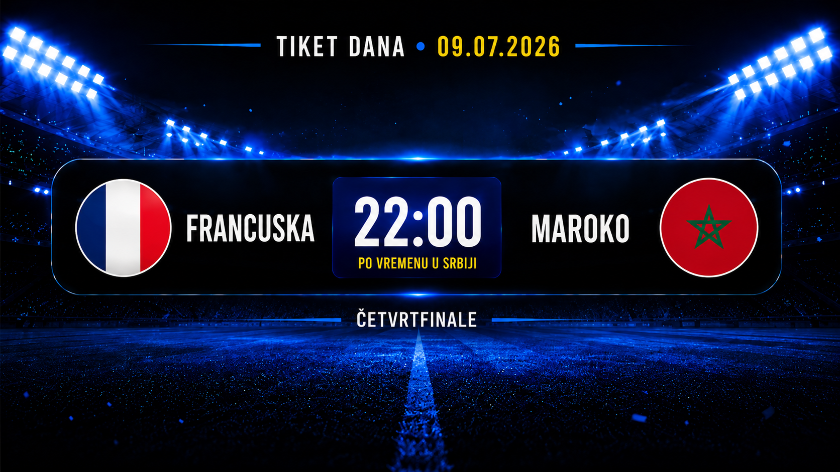 Francuska – Maroko: prognoza za četvrtfinale SP