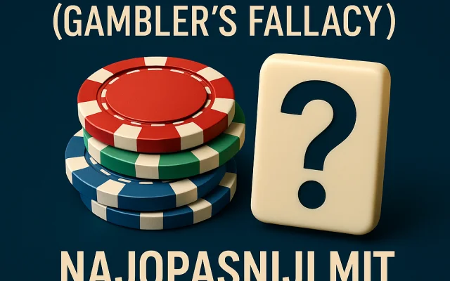 Greška igrača (Gambler’s fallacy): najopasniji mit u kockanju