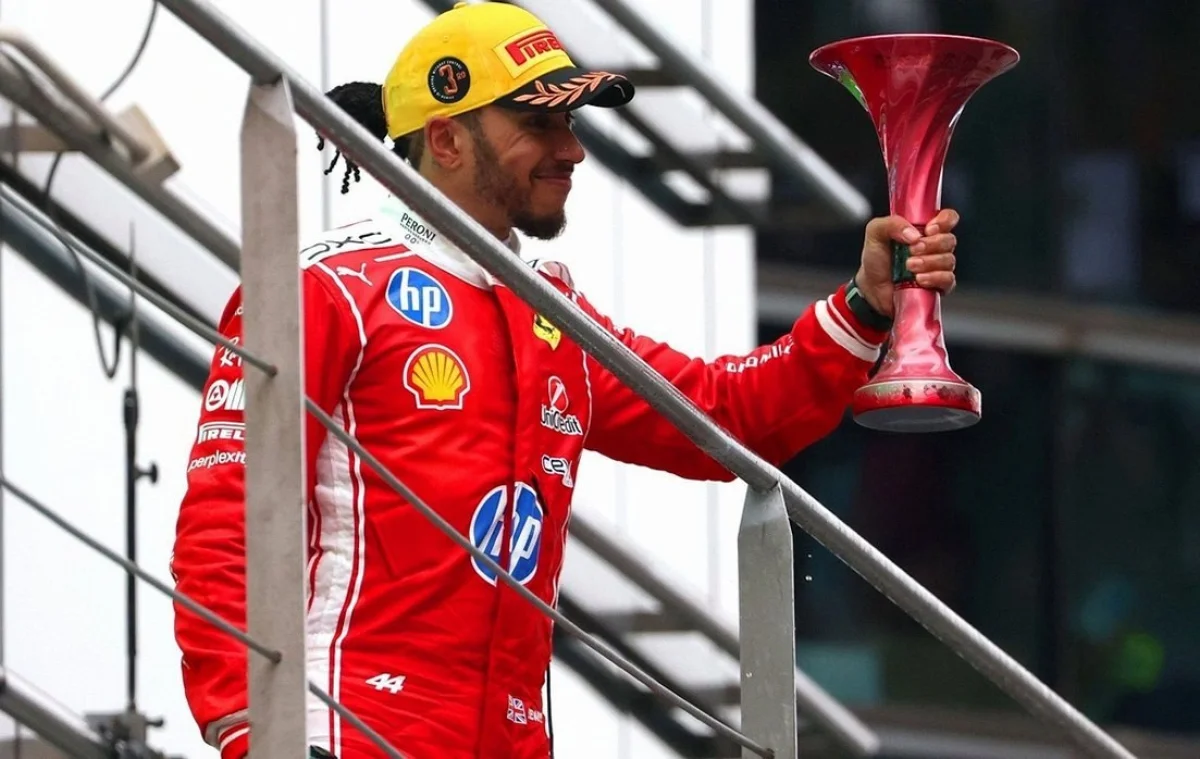 Hamilton: Podijum u „Ferariju" jedan od najtežih u karijeri