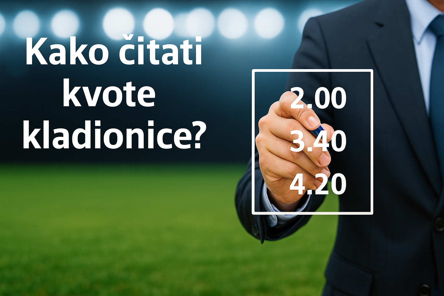 Kako čitati kvote kladionice?