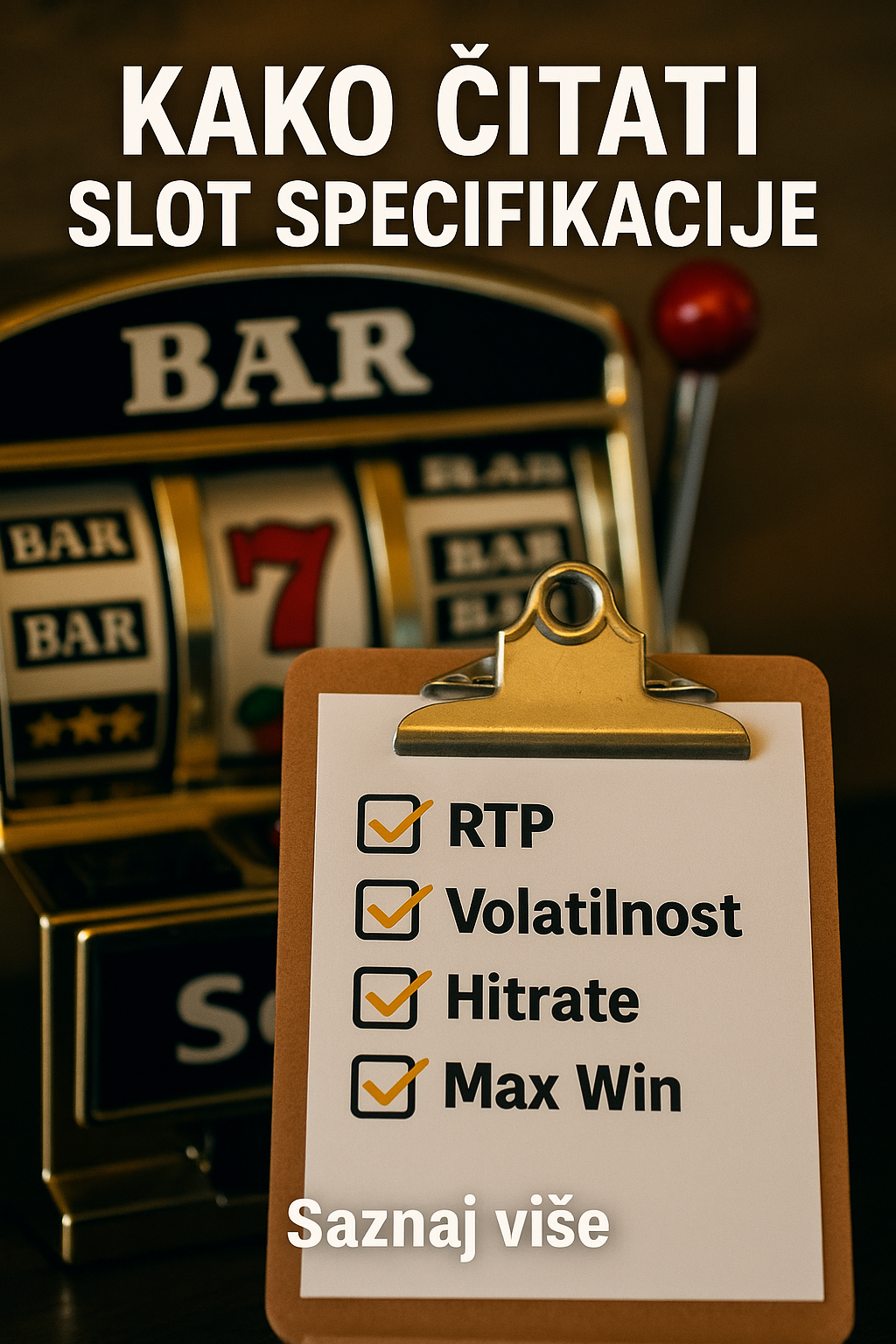 Kako čitati slot specifikacije: RTP, volatilnost, hitrate, max win