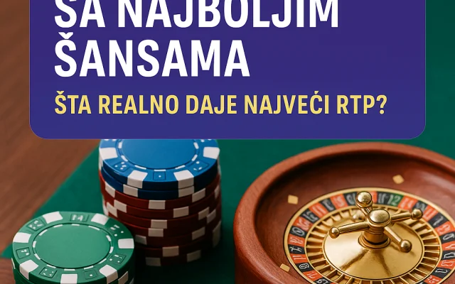 Kockarske igre sa najboljim sansama: sta realno daje najveci RTP?
