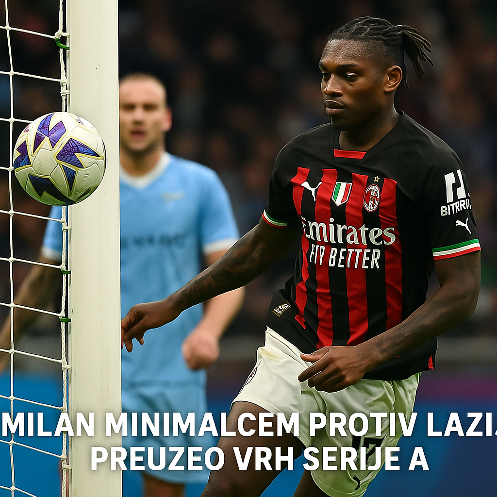 Milan minimalcem protiv Lazija preuzeo vrh Serije A