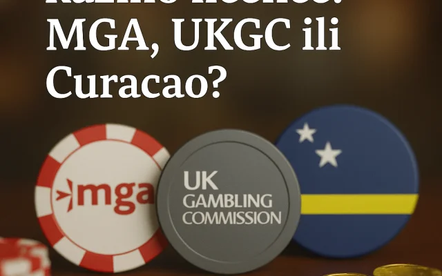 Koje licence su najbezbednije: MGA, Curacao, UKGC?