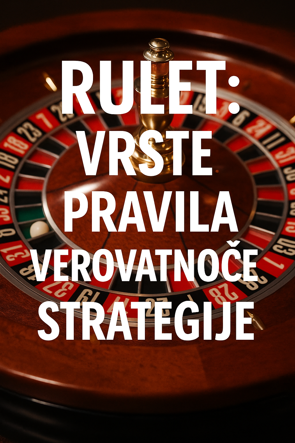 Rulet: vrste, pravila, verovatnoće i strategije koje stvarno funkcionišu