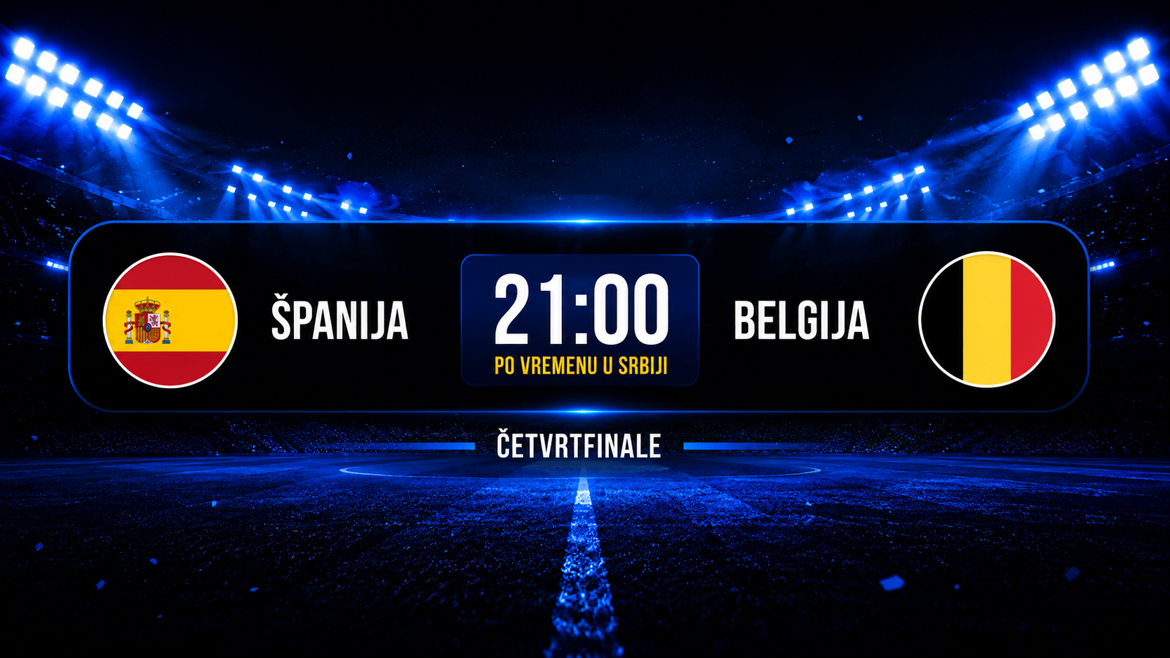 Španija – Belgija: evropski derbi za polufinale Mundijala
