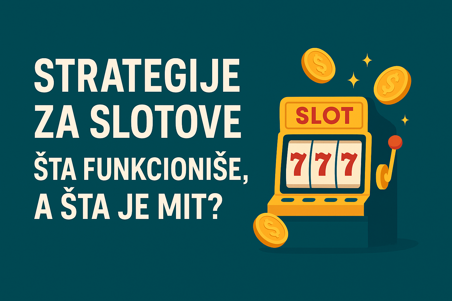 Strategije za slotove: šta funkcioniše, a šta je mit?