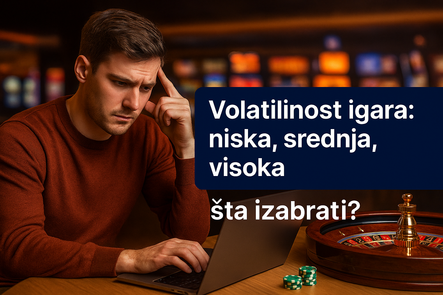 Volatilnost igara: niska, srednja, visoka — šta izabrati?