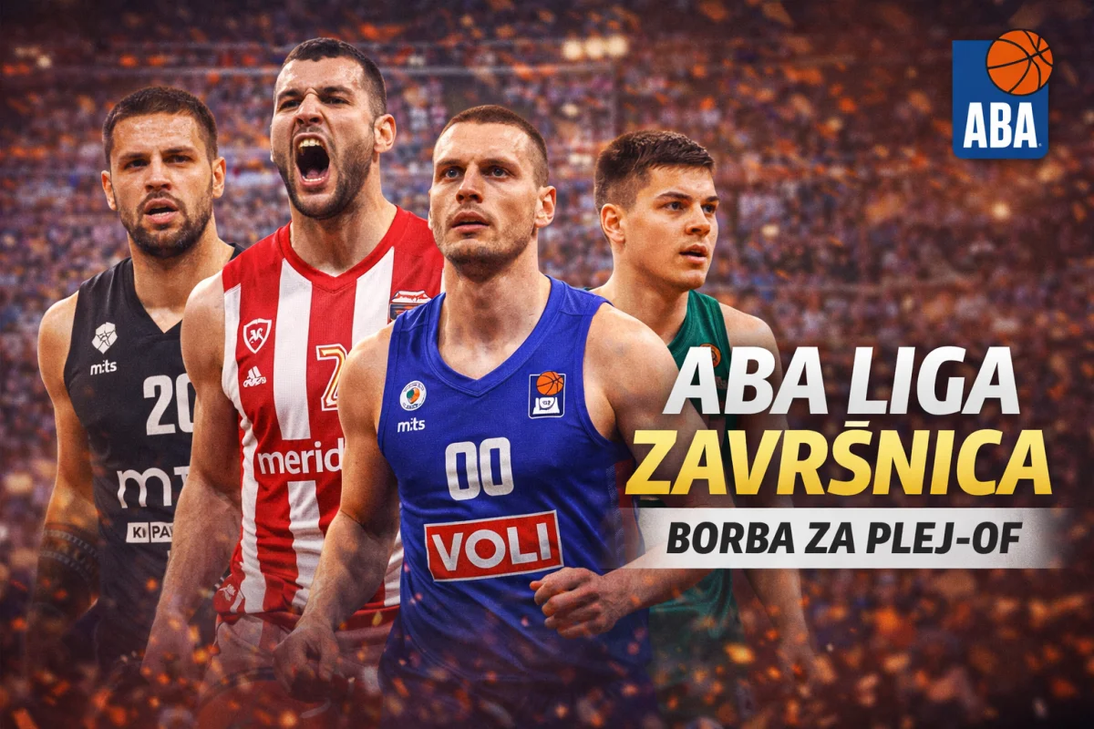 Završnica ABA League donosi veliku borbu za plej-of