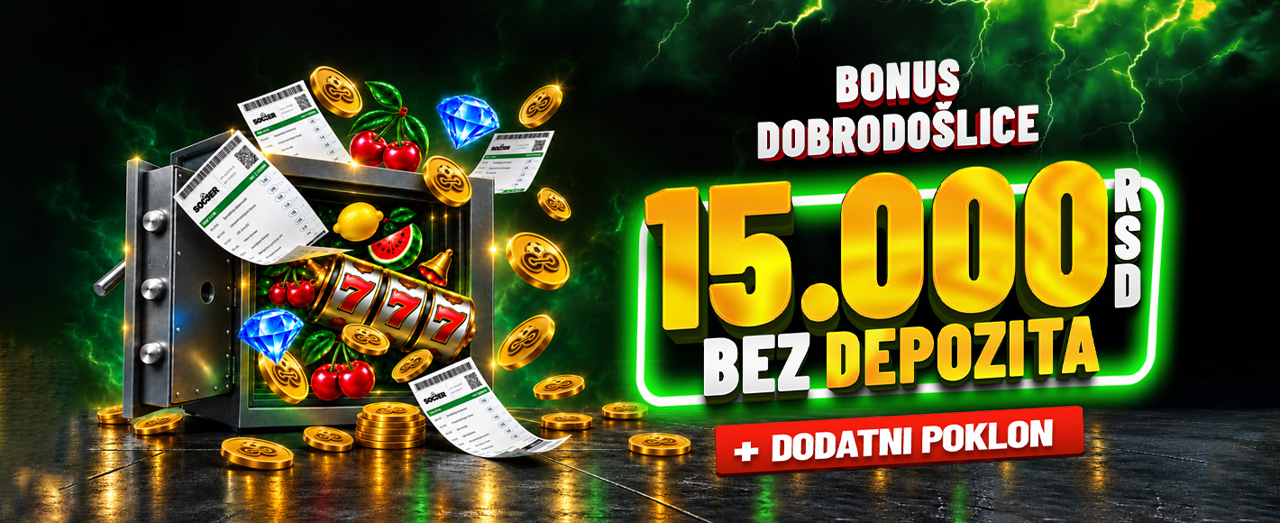Soccerbet izaberi bonus dobrodošlice